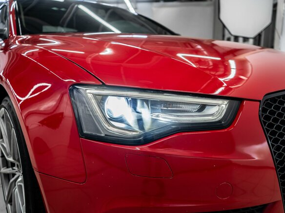 2014 Audi A5 I (8T) Рестайлинг, красный - вид 11