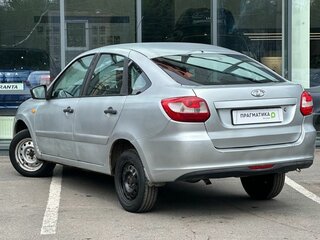 2015 Lada (ВАЗ) Granta I, серебристый, 289000 рублей, вид 3