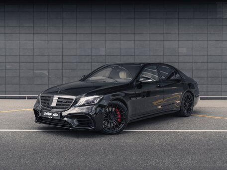 2017 Mercedes-Benz S-Класс AMG 63 AMG Long III (W222, C217) Рестайлинг, чёрный, 7950000 рублей, вид 1