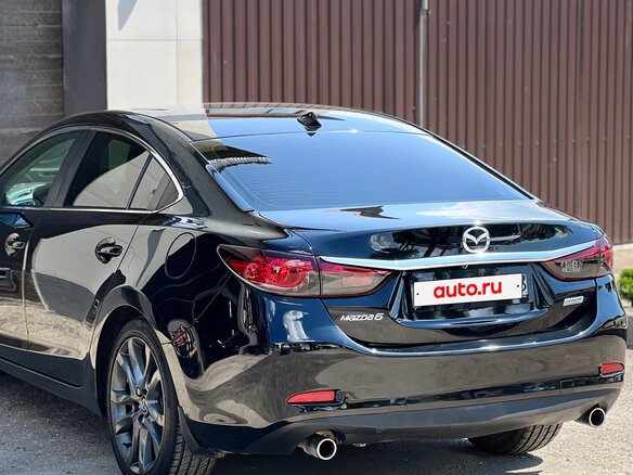 2015 Mazda 6 III (GJ) Рестайлинг, чёрный, 1650000 рублей - вид 2