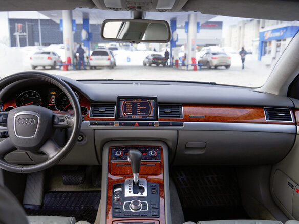 2004 Audi A8 Long II (D3), чёрный, 1400000 рублей - вид 12