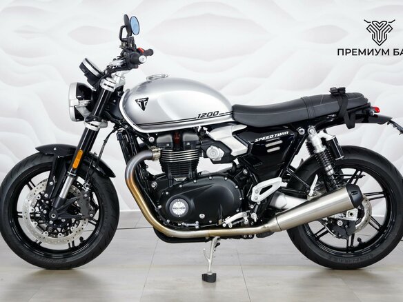 2025 Triumph Speed Twin, серебристый, 1449000 рублей - вид 1