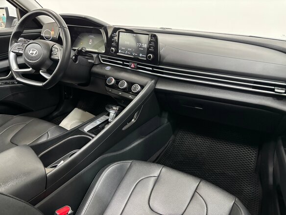 2023 Hyundai Elantra VII (CN7) Рестайлинг, белый - вид 11