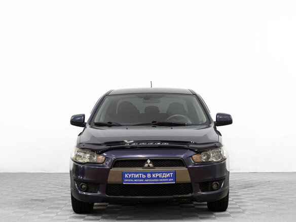 2007 Mitsubishi Lancer X, синий - вид 1
