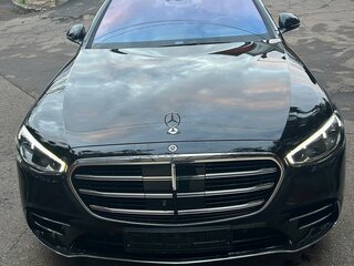 2022 Mercedes-Benz S-Класс 450 Long 4MATIC VII (W223), чёрный, 15400000 рублей, вид 2
