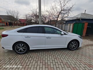 2017 Hyundai Sonata LPi VII (LF) Рестайлинг, белый, 1600000 рублей, вид 5