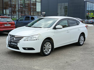 2015 Nissan Sentra VII (B17), белый, 970000 рублей, вид 1