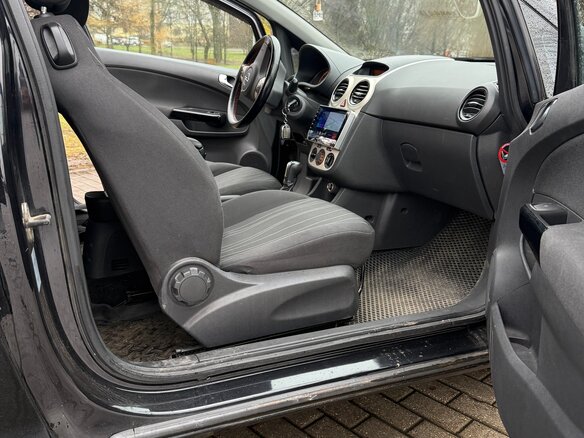 2008 Opel Corsa D, чёрный, 430000 рублей - вид 4