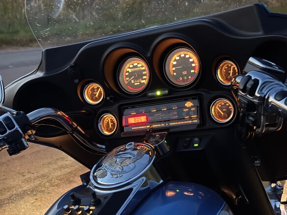 1997 Harley-Davidson Electra Glide, синий, 820000 рублей - вид 7