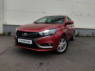2017 Lada (ВАЗ) Vesta SW I, красный, 760000 рублей, вид 1