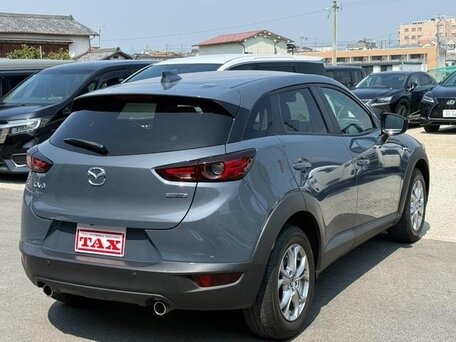 2022 Mazda CX-3 I Рестайлинг, серый, 1460000 рублей, вид 4