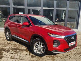 2020 Hyundai Santa Fe IV, красный, 2680000 рублей, вид 2
