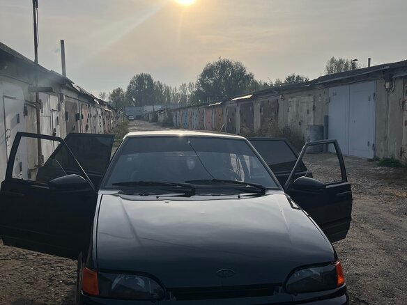 2011 Lada (ВАЗ) 2114, чёрный, 200000 рублей