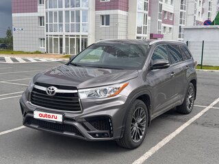2014 Toyota Highlander III (XU50), серый, 3450000 рублей, вид 1