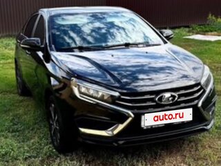 2023 Lada (ВАЗ) Vesta I Рестайлинг (NG), чёрный, 1350000 рублей, вид 1