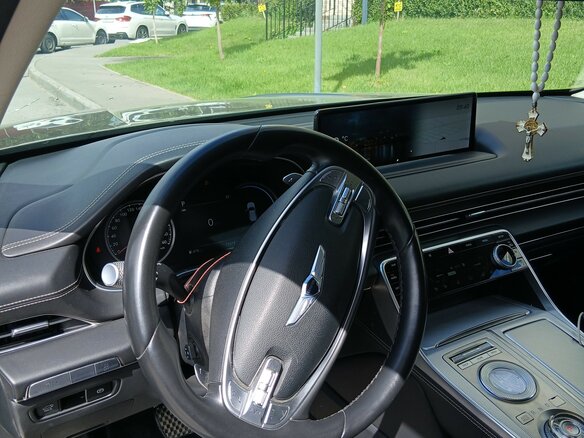 2021 Genesis GV80 I, чёрный, 5450000 рублей - вид 5