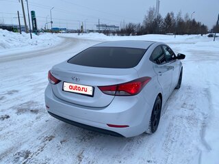 2015 Hyundai Elantra V (MD) Рестайлинг, серебристый, 1099000 рублей, вид 3