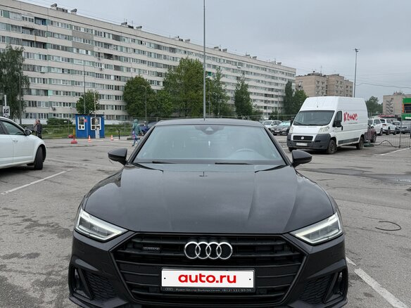 2019 Audi A7 45 TDI II (4K), чёрный, 4500000 рублей - вид 7