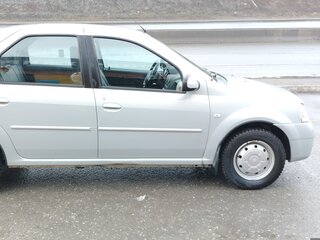 2009 Renault Logan I, серый, 700000 рублей, вид 3