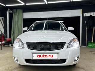2014 Lada (ВАЗ) Priora I Рестайлинг, белый, 655000 рублей, вид 1