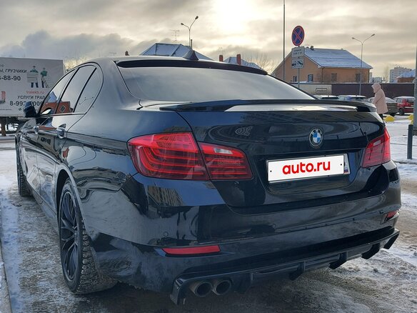 2016 BMW 5 серии 520i VI (F10/F11/F07) Рестайлинг, чёрный, 2655000 рублей - вид 7