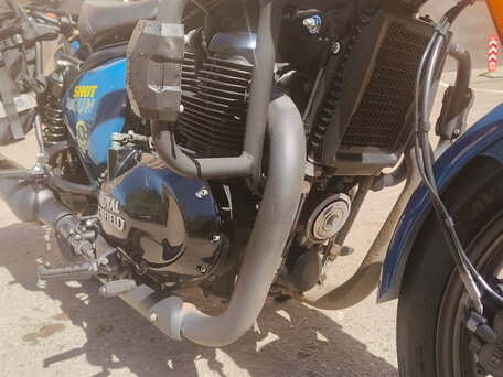 2024 Royal Enfield Shotgun, синий, 525000 рублей, вид 4