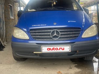 2004 Mercedes-Benz Vito 111 CDI L3 II (W639), синий, 1200000 рублей, вид 3
