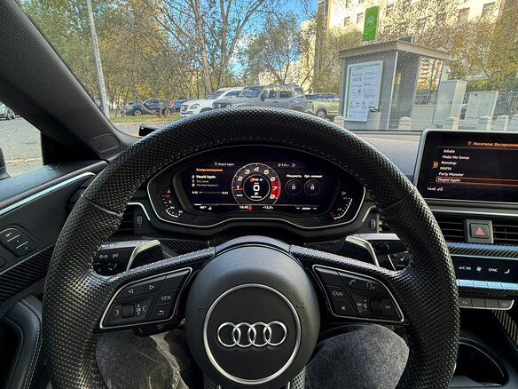 2019 Audi RS 5 II (F5), серый, 5800000 рублей - вид 12