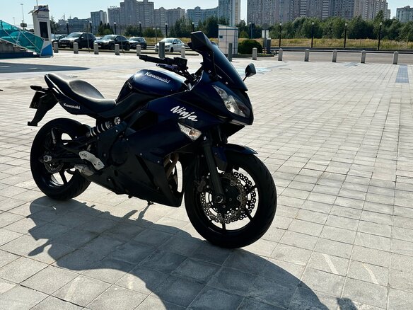2013 Kawasaki ER-4F (Ninja 400R), синий, 340000 рублей - вид 4