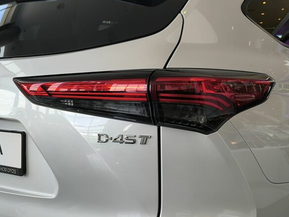 2026 Toyota Highlander IV (XU70), белый - вид 24