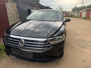 2020 Volkswagen Jetta VII, чёрный, 1950000 рублей, вид 3