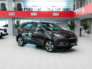 2014 Hyundai ix35 I Рестайлинг, коричневый, 1250000 рублей, вид 3