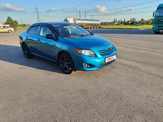 2008 Toyota Corolla AMT X (E140, E150), голубой, 875000 рублей, вид 4