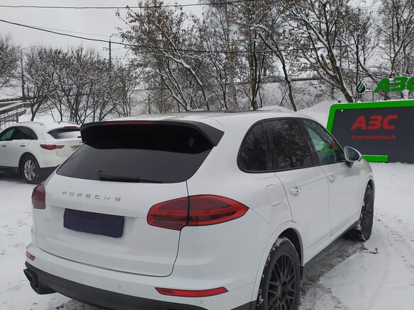 2017 Porsche Cayenne Diesel II Рестайлинг (958), белый, 6500000 рублей - вид 7