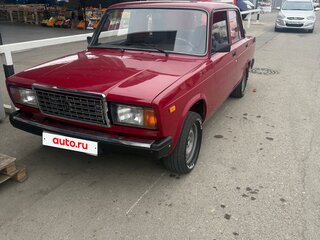 2007 Lada (ВАЗ) 2107, красный, 400000 рублей, вид 5