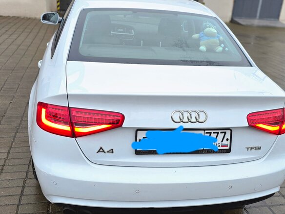 2014 Audi A4 IV (B8) Рестайлинг, белый, 1250000 рублей - вид 14