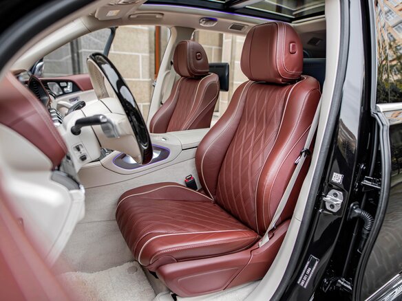 2024 Mercedes-Benz Maybach GLS 600 I Рестайлинг, чёрный - вид 8