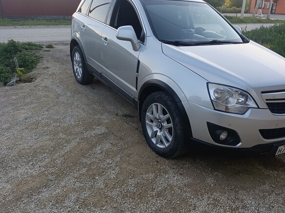 2012 Opel Antara I Рестайлинг, серебристый - вид 1