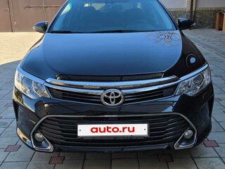 2015 Toyota Camry VII (XV50) Рестайлинг, чёрный, 2750000 рублей, вид 2