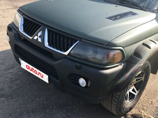 2007 Mitsubishi Pajero Sport I Рестайлинг, зелёный, 650000 рублей, вид 3