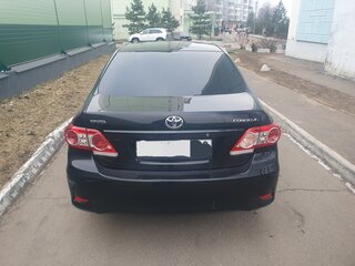 2012 Toyota Corolla X (E140, E150) Рестайлинг, чёрный, 1490000 рублей, вид 5