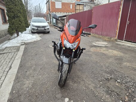 2009 Kawasaki Z 1000, оранжевый, 460000 рублей, вид 4
