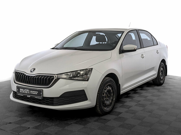 2021 Skoda Rapid II, белый