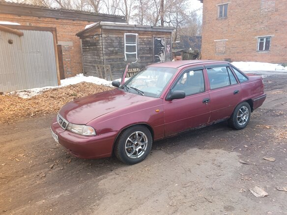 2007 Daewoo Nexia I, пурпурный, 170000 рублей