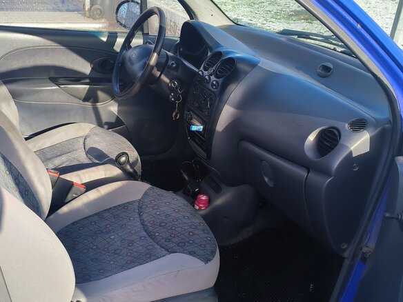 2008 Daewoo Matiz I Рестайлинг, синий, 180000 рублей - вид 5