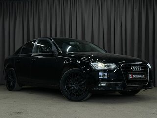 2012 Audi A4 IV (B8) Рестайлинг, чёрный, 1159777 рублей, вид 3