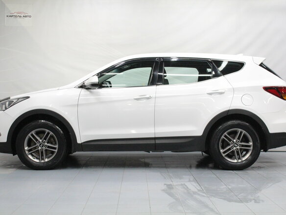 2018 Hyundai Santa Fe III Рестайлинг, белый - вид 1