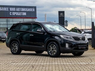 2013 Kia Sorento II Рестайлинг, чёрный, 1375000 рублей, вид 3