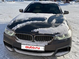 2018 BMW 5 серии M550i xDrive VII (G30/G31/G38), коричневый, 4690000 рублей, вид 2