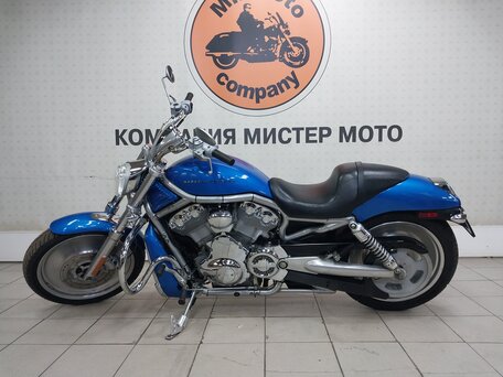 2003 Harley-Davidson V-Rod, синий, 689000 рублей, вид 2